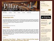 Tablet Screenshot of buletinpillar.org